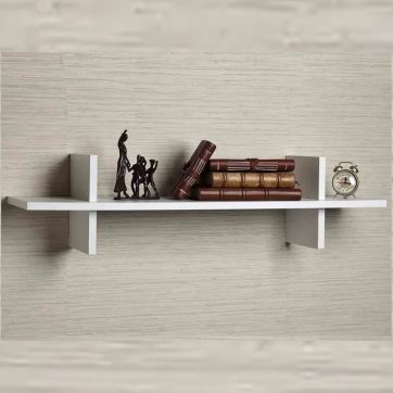 H shape Wall Shelf